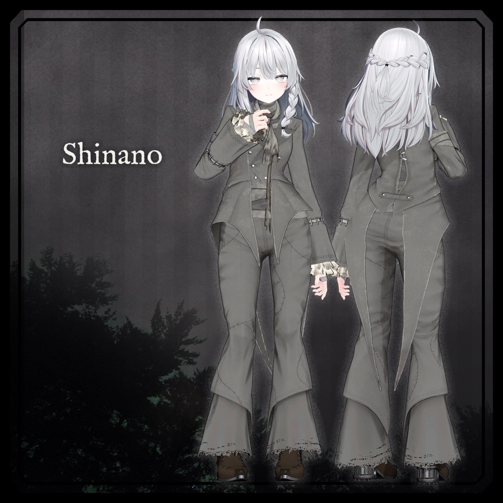 【✨期間限定セール中✨】女性アバター向け衣装『Unburied Tailcoat』 - By imya / CP7