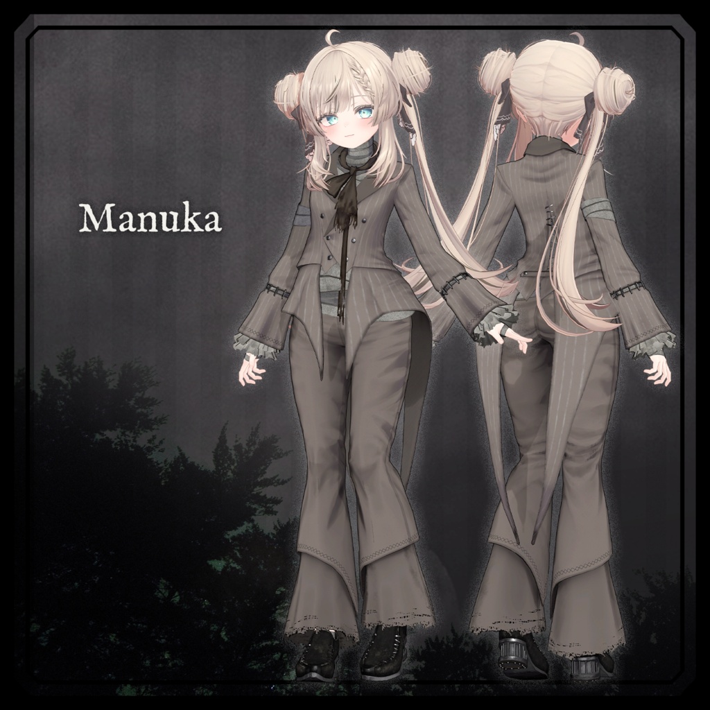 【✨期間限定セール中✨】女性アバター向け衣装『Unburied Tailcoat』 - By imya / CP7
