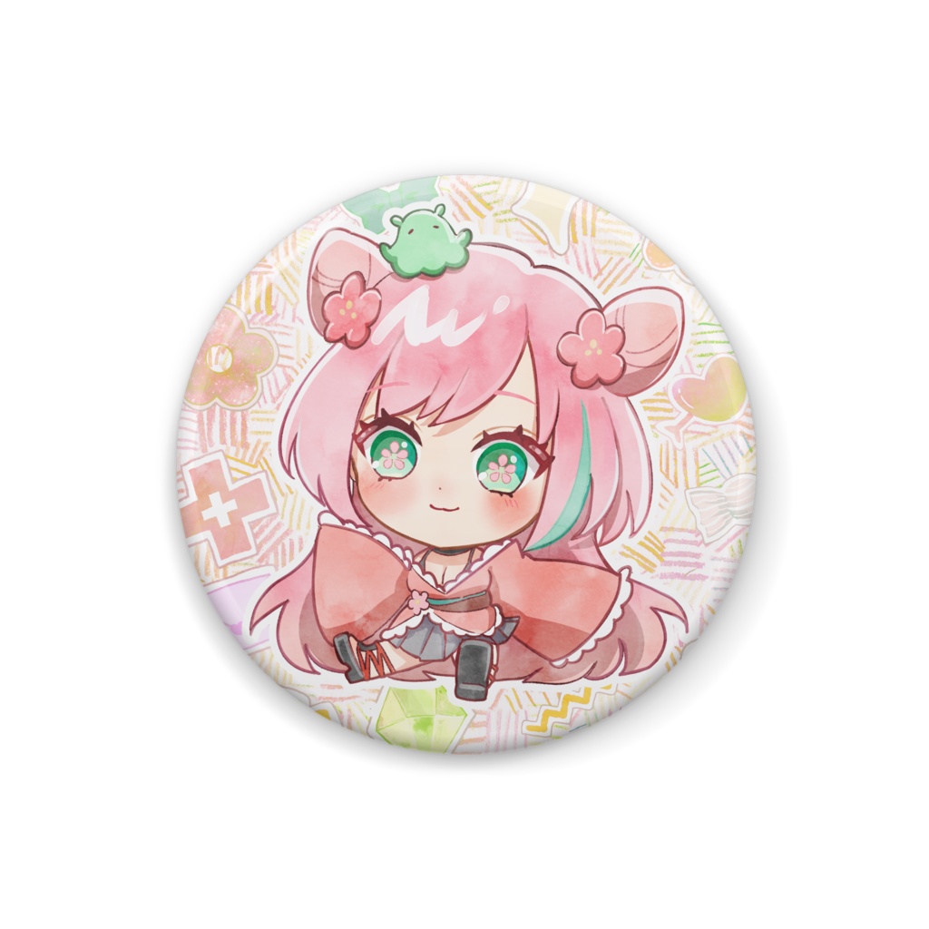 ミニさくら缶バッチ