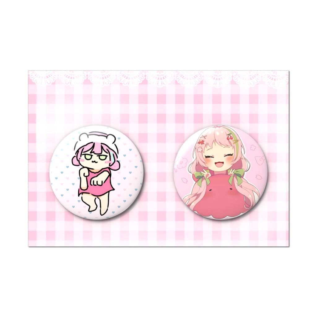 【FA缶バッチ🌸🍒】