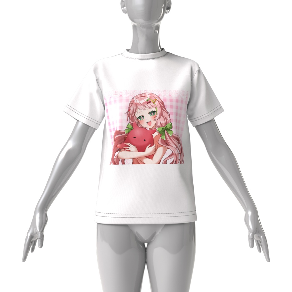 華時さくら4周年記念Tシャツ🌸🍒