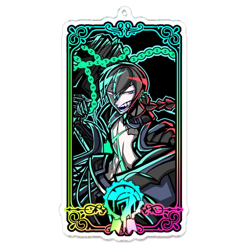 県境なき墓石教団アクリルキーホルダー　【チャツカ】