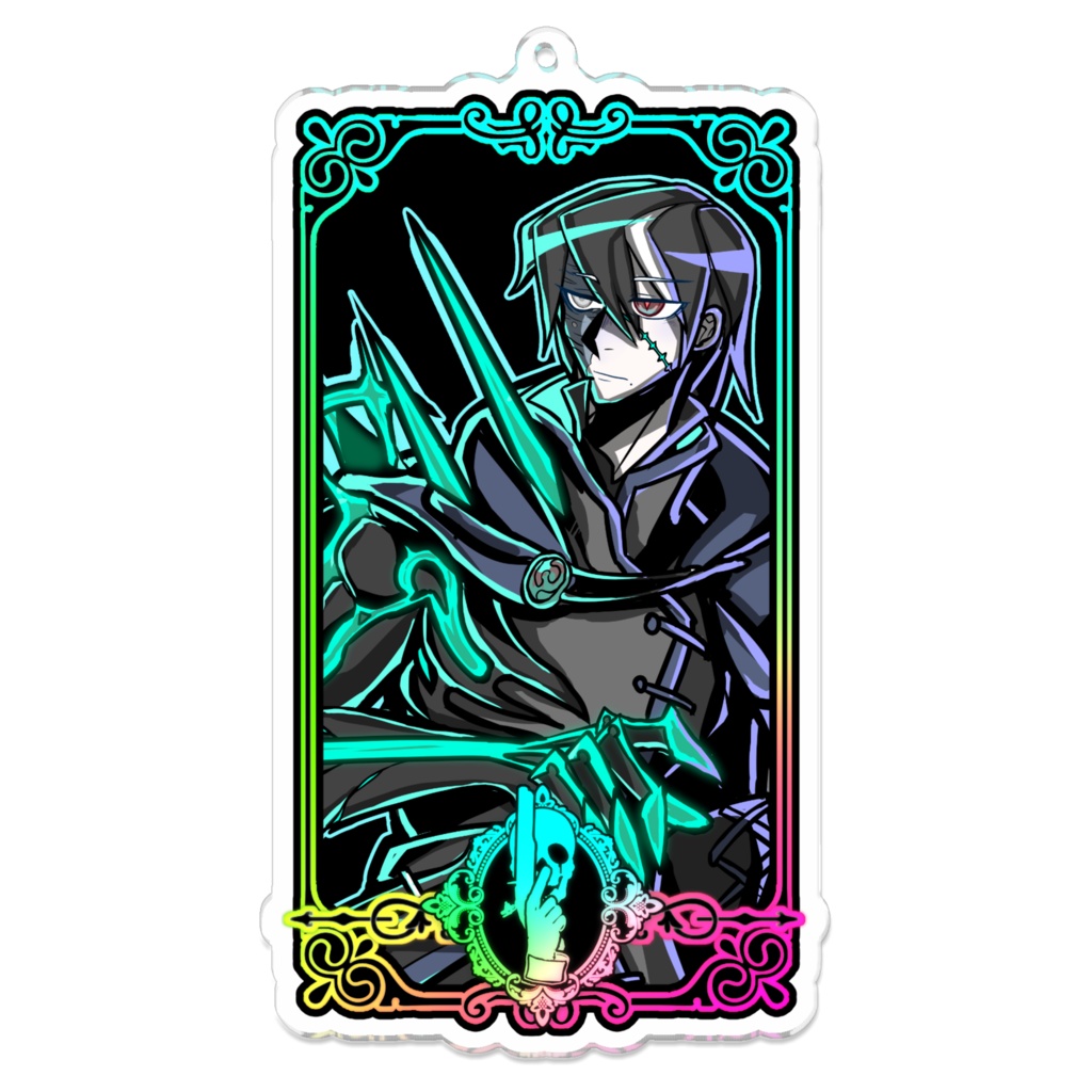 県境なき墓石教団アクリルキーホルダー　【カグラ】