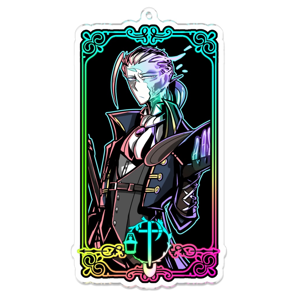 県境なき墓石教団アクリルキーホルダー 【1号】