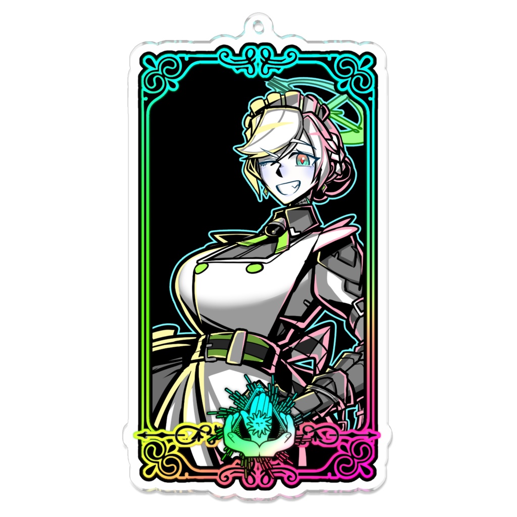 県境なき墓石教団アクリルキーホルダー 【ランプ】