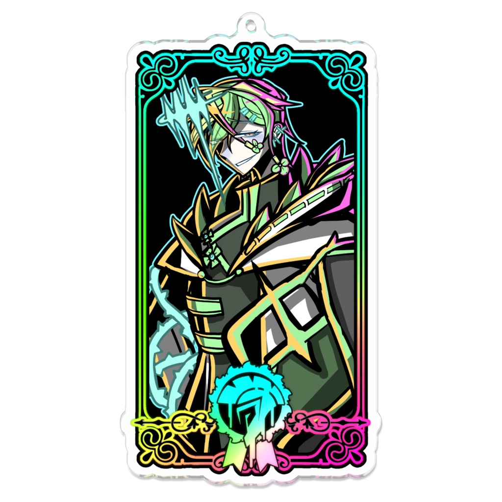 県境なき墓石教団アクリルキーホルダー 【西本】