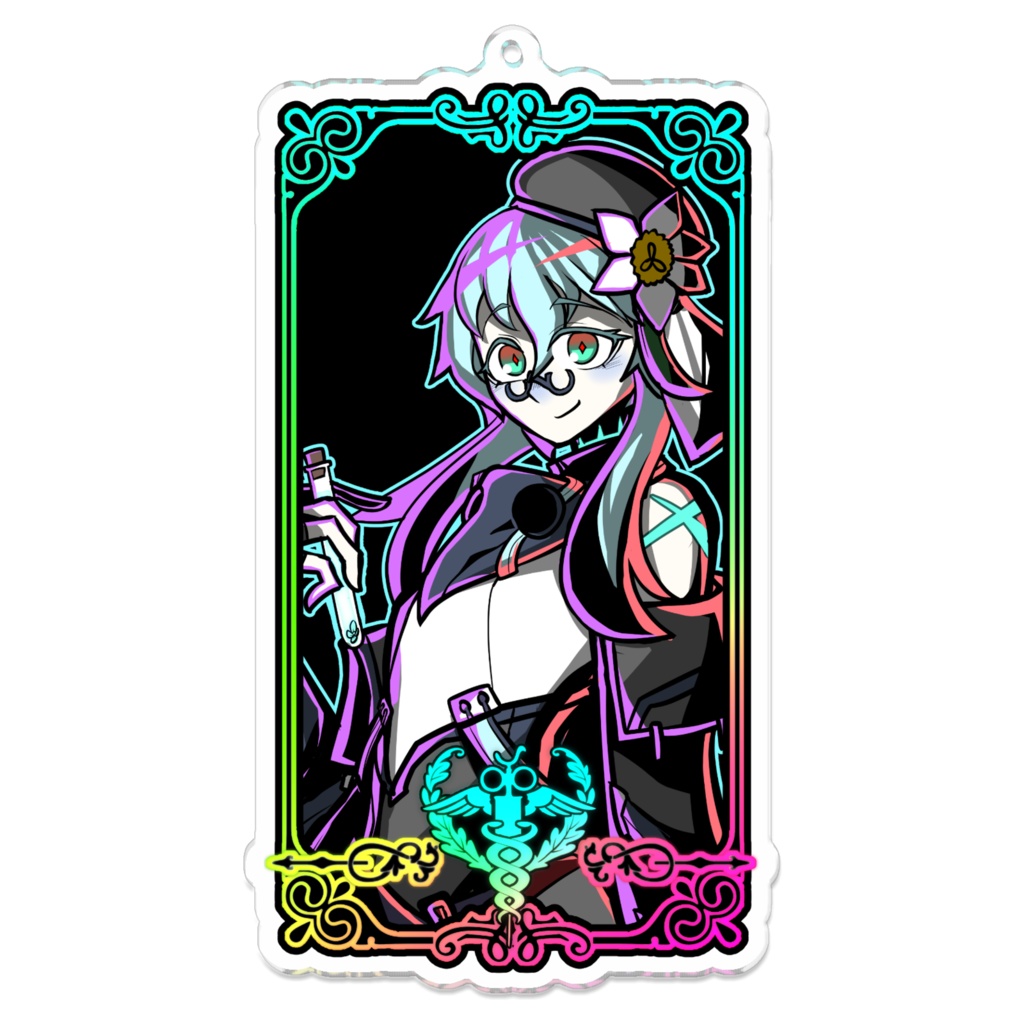 県境なき墓石教団アクリルキーホルダー　【エゴ】