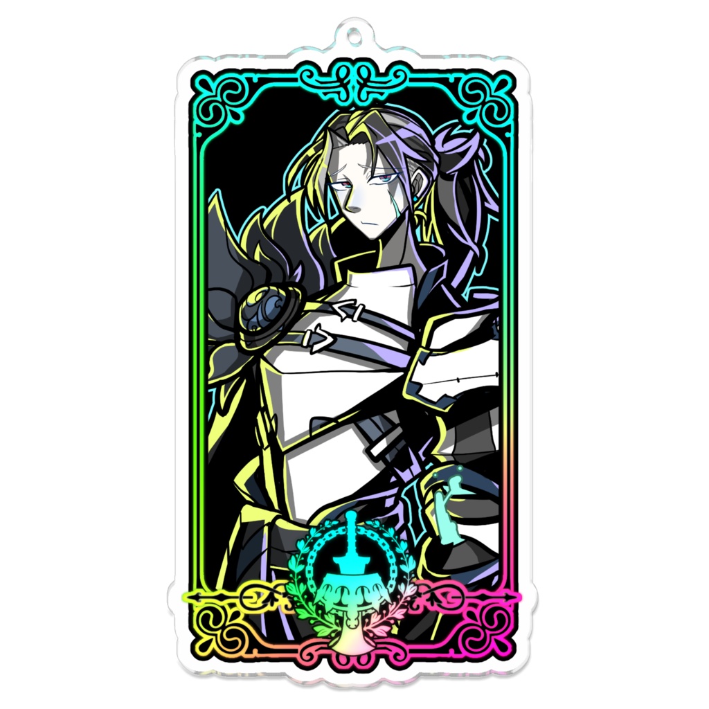 県境なき墓石教団アクリルキーホルダー　【蜂屋】