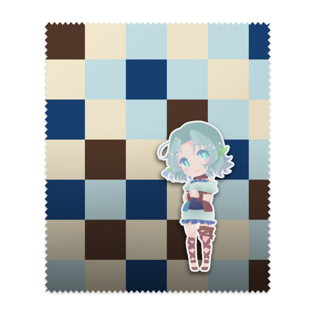 INFOBAR擬人化【CHOCOMINT】マイクロファイバークロス