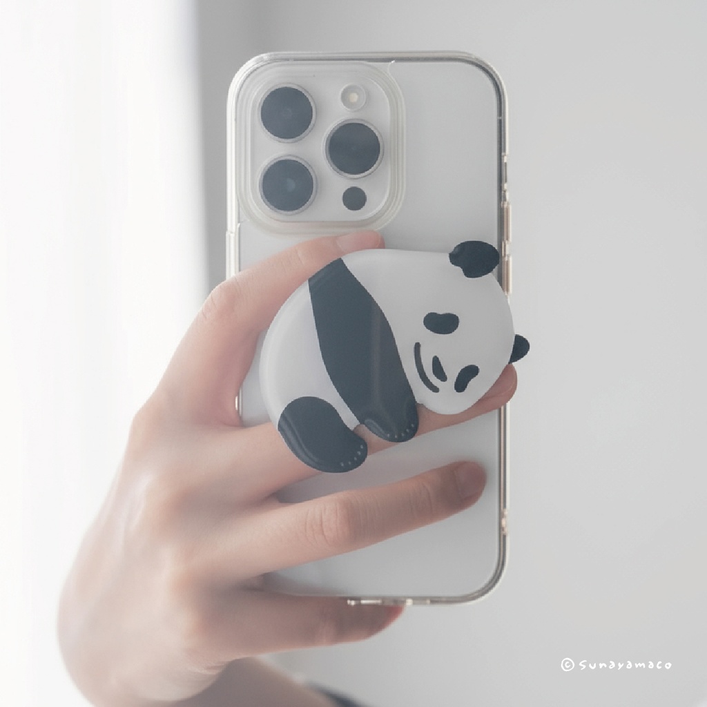 スマホグリップ（パンダ）