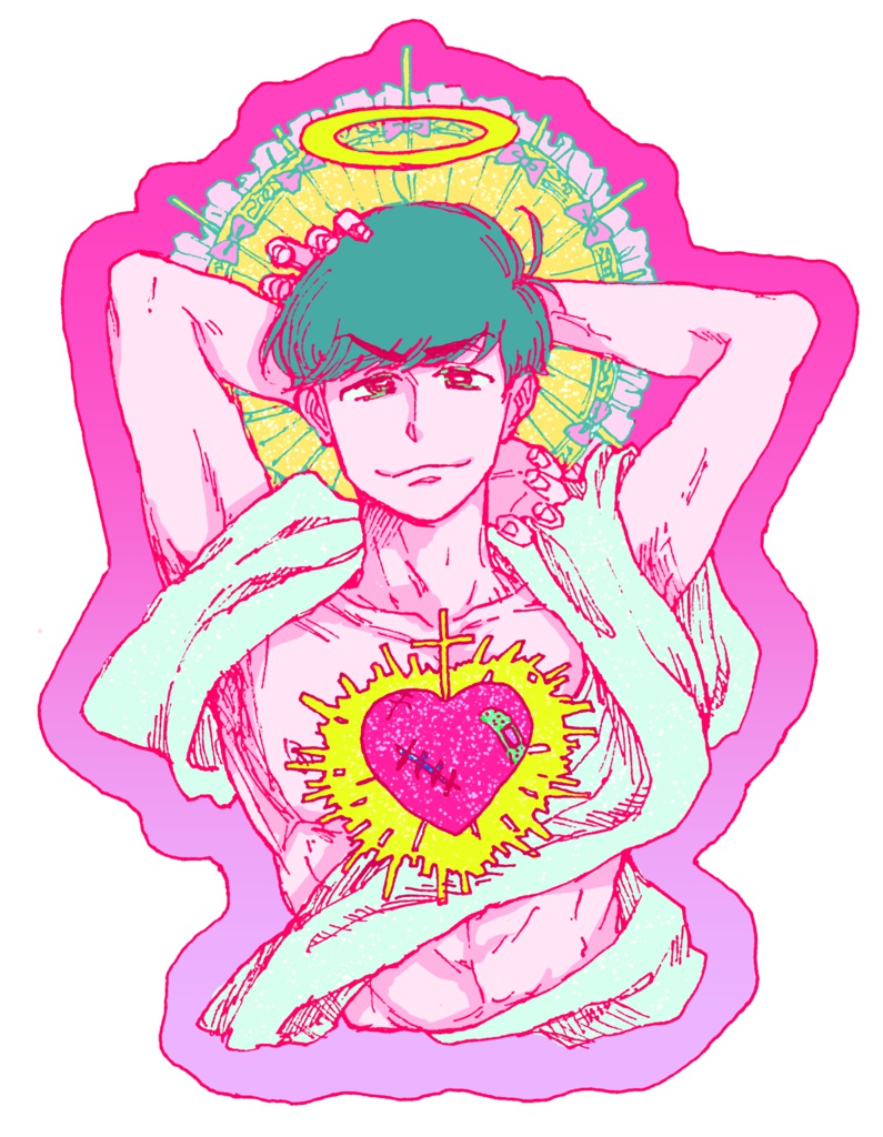 カラ松ステッカー