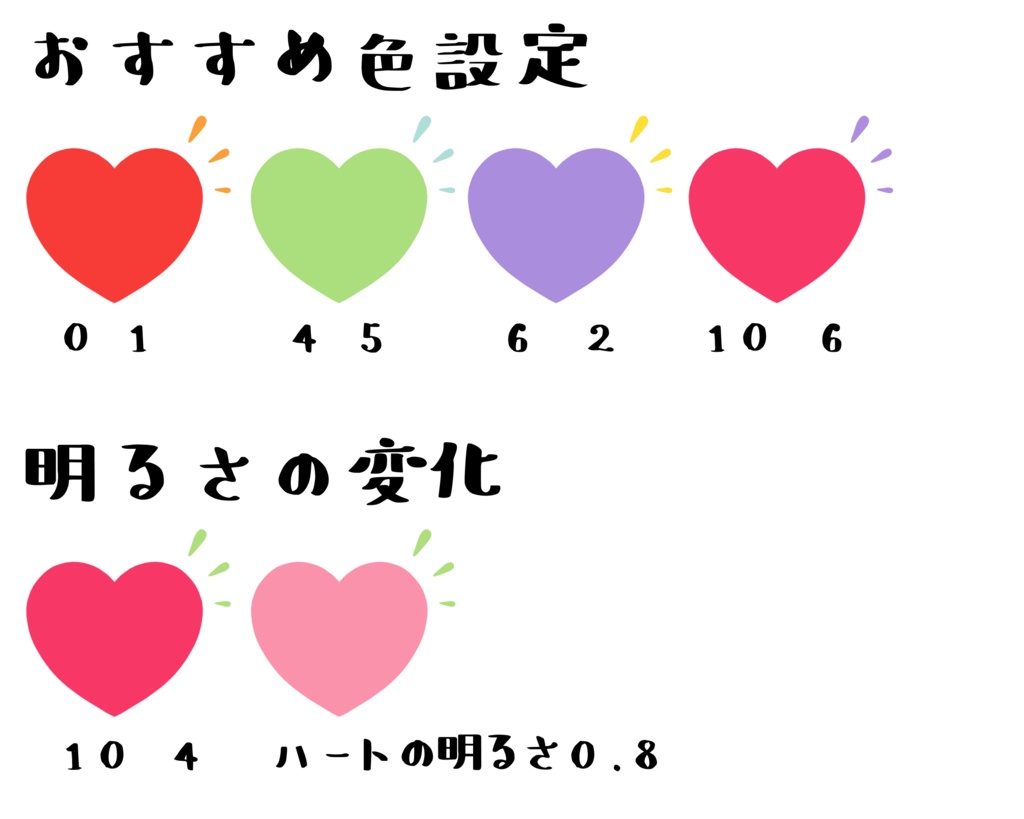 【Live2Dアイテム】ハートエフェクト