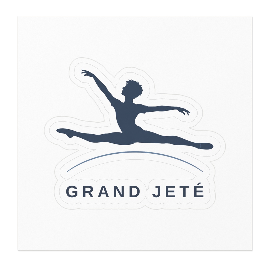 GRAND JETÉ|グラン・ジュテ 男の子のバレエ ステッカー(10cm)