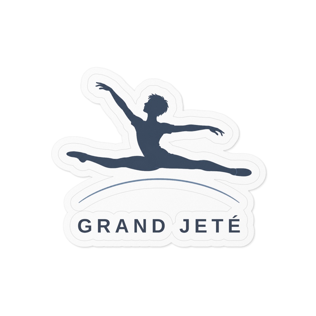 GRAND JETÉ｜グラン・ジュテ 男の子のバレエ ステッカー（10cm）