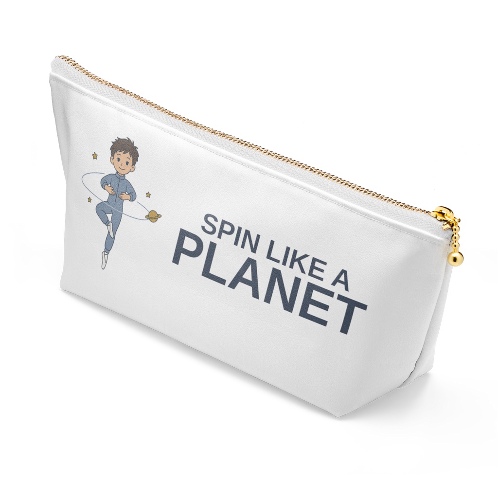 SPIN LIKE A PLANET｜宇宙とバレエ 男の子のポーチ