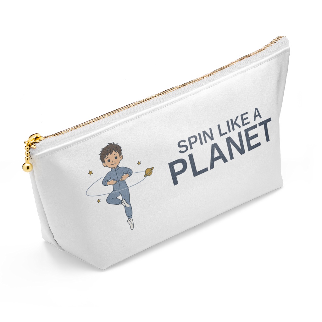 SPIN LIKE A PLANET|宇宙とバレエ 男の子のポーチ
