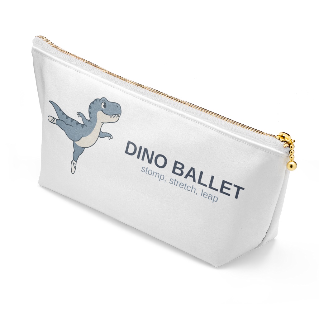 DINO BALLET｜恐竜がバレエ 男の子のポーチ