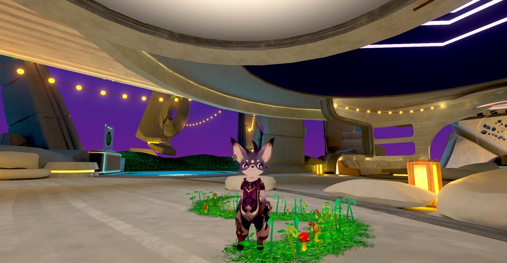 【MA対応・VRChat想定】歩くと生える草