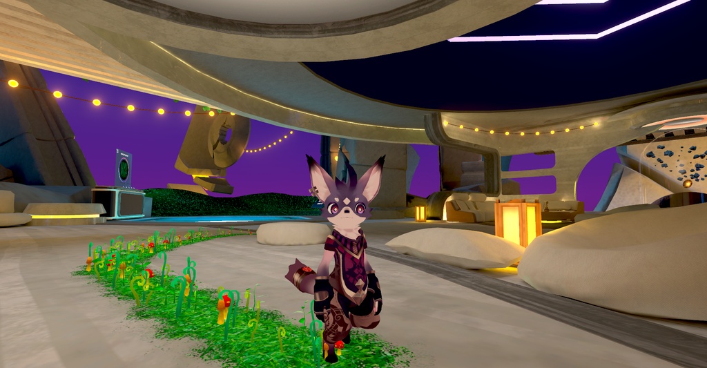 【MA対応・VRChat想定】歩くと生える草