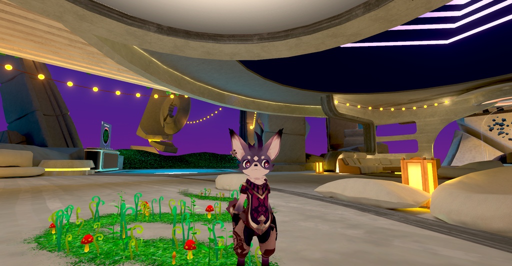 【MA対応・VRChat想定】歩くと生える草