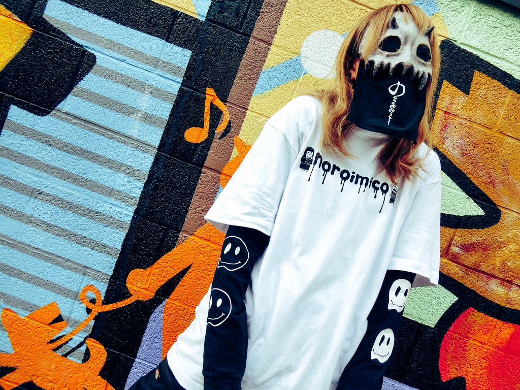 血みどろポップＴシャツ(白)