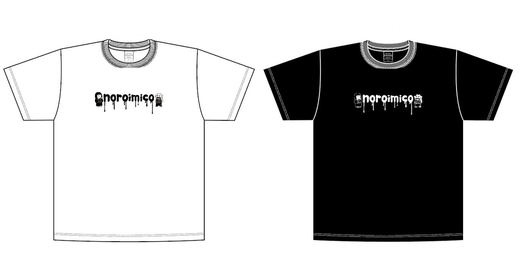 血みどろポップTシャツ(黒)