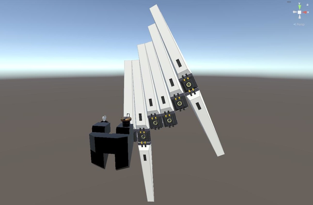 伊達じゃなさそうな機体についてそうなやつ