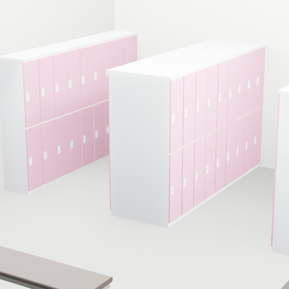 【3DCG】更衣室２