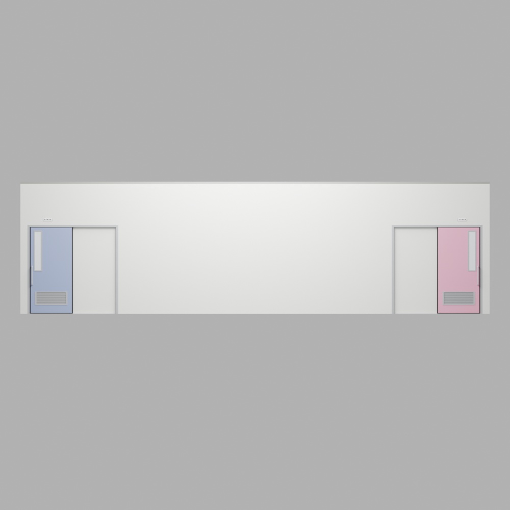 【3DCG】更衣室2