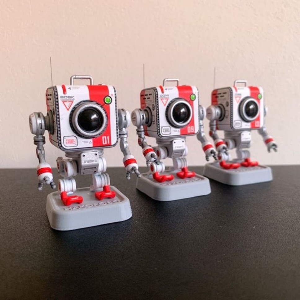 HAKOROBO CUBOT/HAKOROBOセット (ボディ2種) 3Dプリントガレージキット