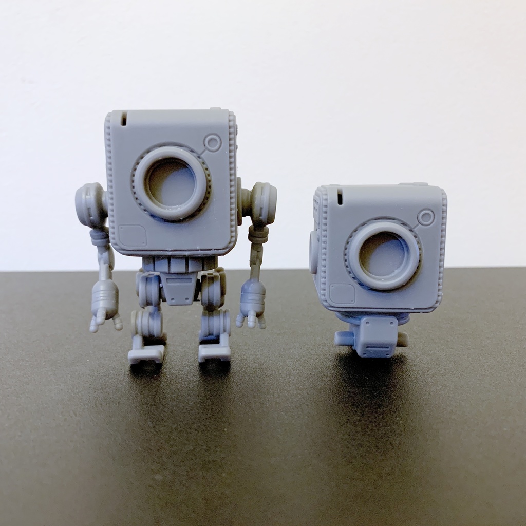 HAKOROBO CUBOT/HAKOROBOセット　(ボディ2種)　3Dプリントガレージキット