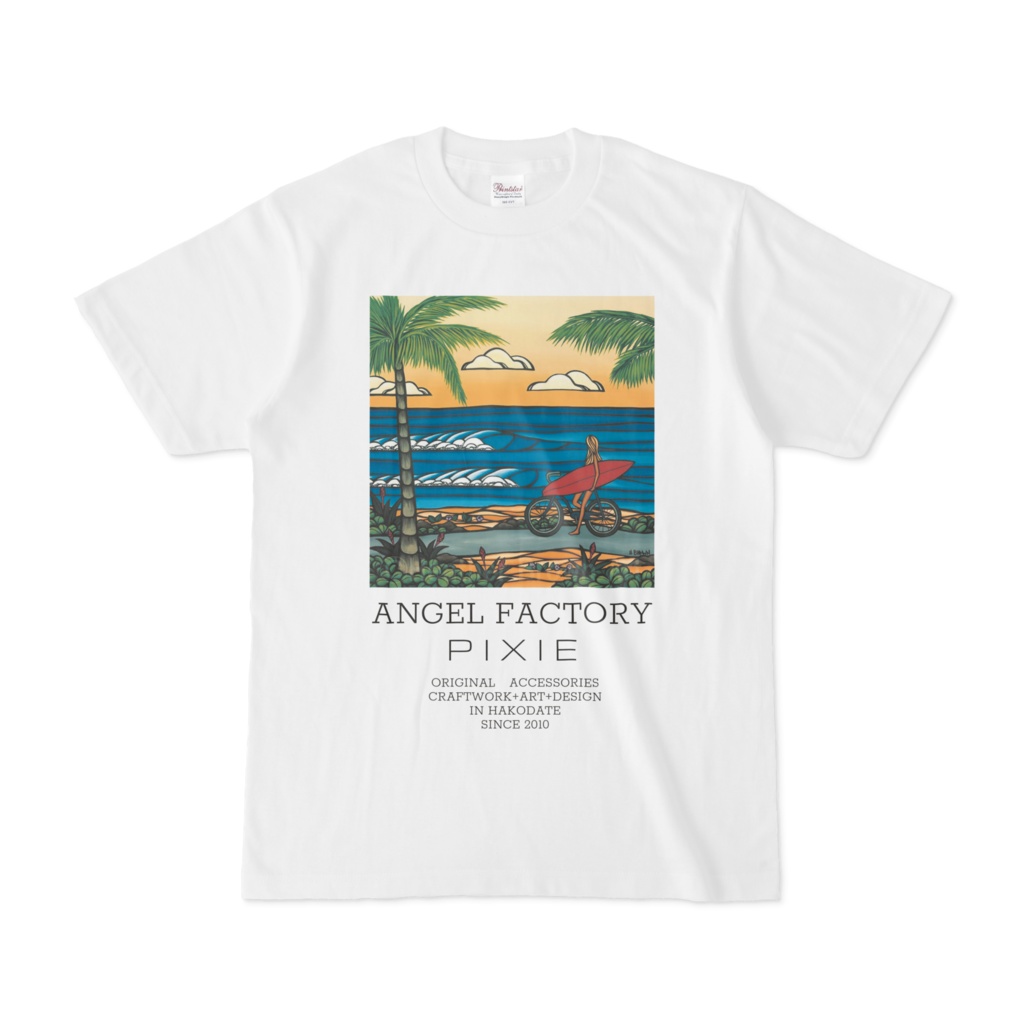 ララレディー オリジナルTシャツ ANGEL FACTORY Vol.13 サーファーと波 pxiv-13
