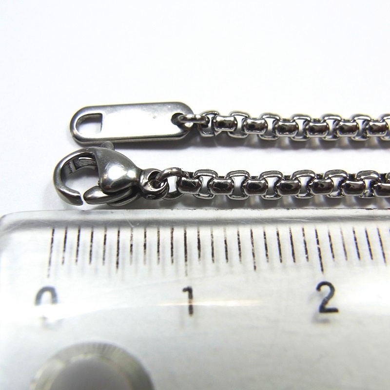 ステンレス製 ベネチアン 2mm幅 ネックレスチェーン ANGEL FACTOR◆o-10