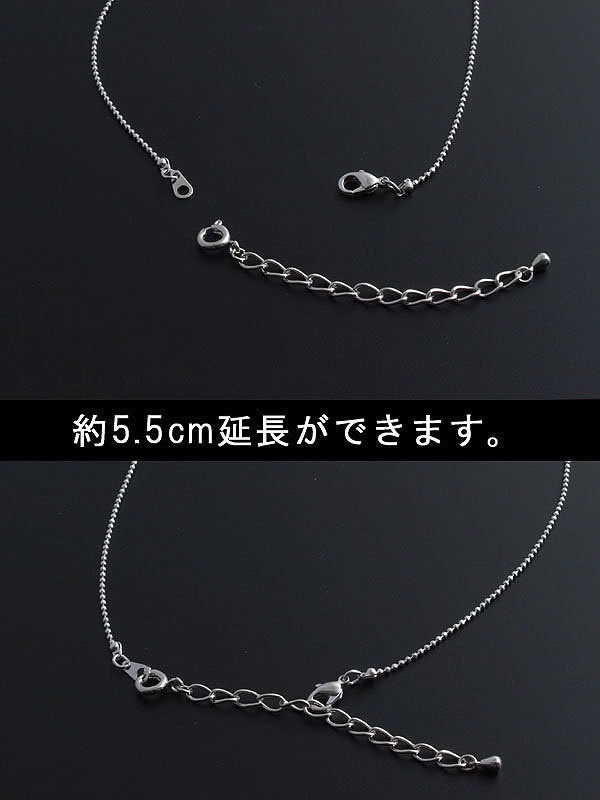 お得な2本セット!ネックレスチェーン延長アジャスター 2カラー(金古美完売)ANGEL FACTORY◆SL-1158