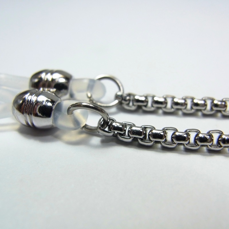 ステンレス製ベネチアン メガネチェーン◆lalalady-184