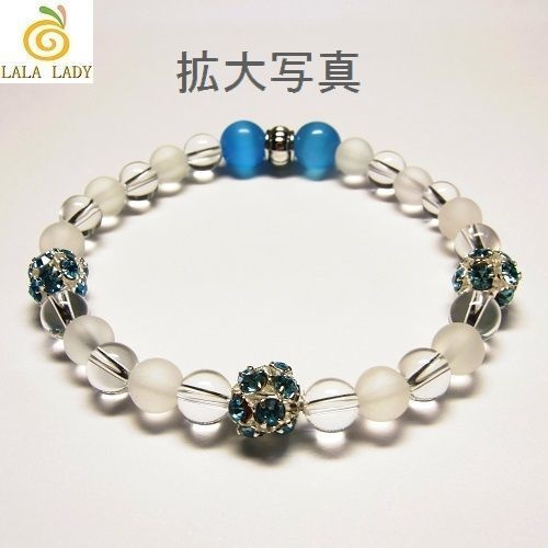 天然石 パワーストーン ブレスレット◆Pixie Blue Star◆lalalady-23