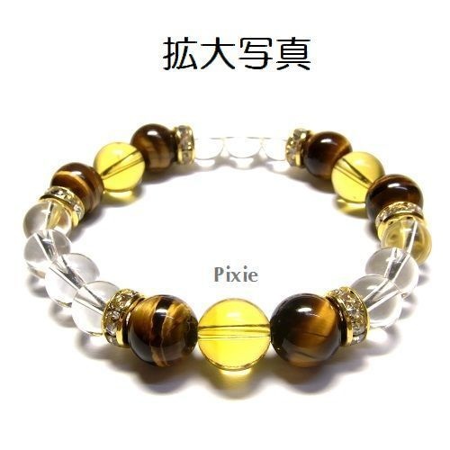 天然石 パワーストーン ブレスレット◆Pixie フォーチュン Crystal◆lalalady-29