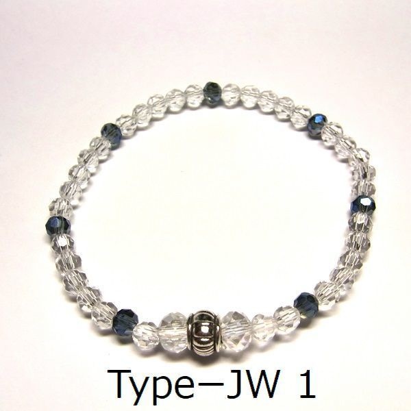 クリスタルガラスビーズ ブレスレット◆Pixie クリスタルラブ◆lalalady-67