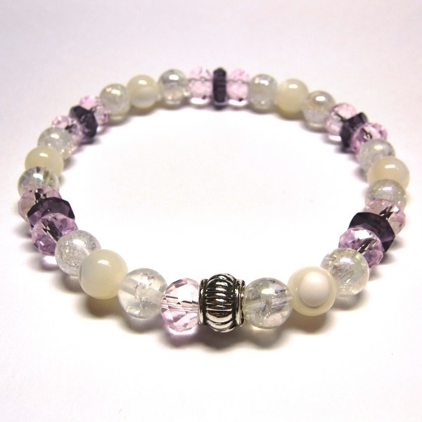 ビーズ&天然石 パワーストーン ブレスレット◆Pixie デスティニー◆lalalady-63