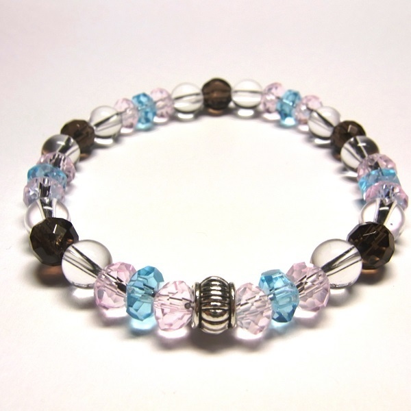 ビーズ&天然石 パワーストーン ブレスレット◆Pixie オアシス◆lalalady-62
