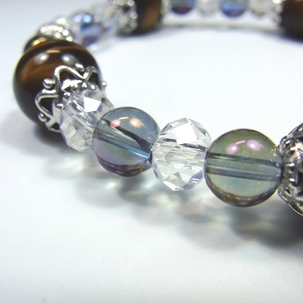 天然石 パワーストーン ブレスレット◆Pixie オーラドリーム◆lalalady-86