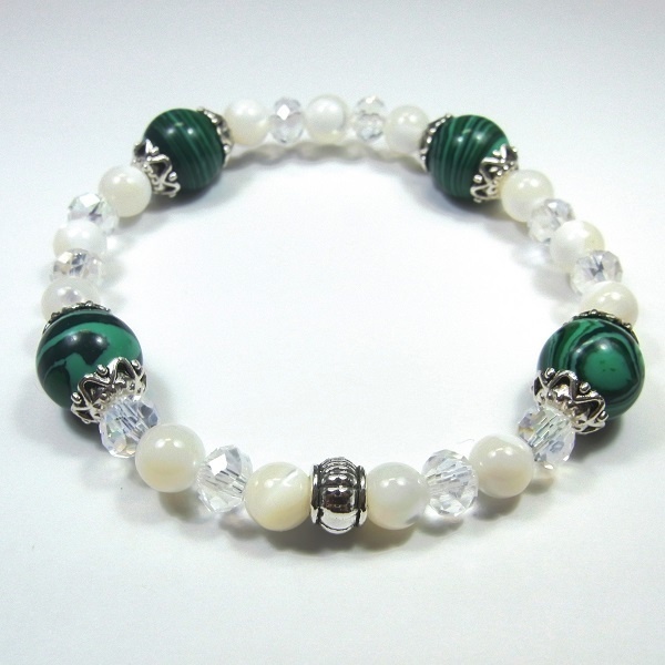 天然石 パワーストーン ブレスレット◆Pixie グリーンヘブン◆lalalady-84