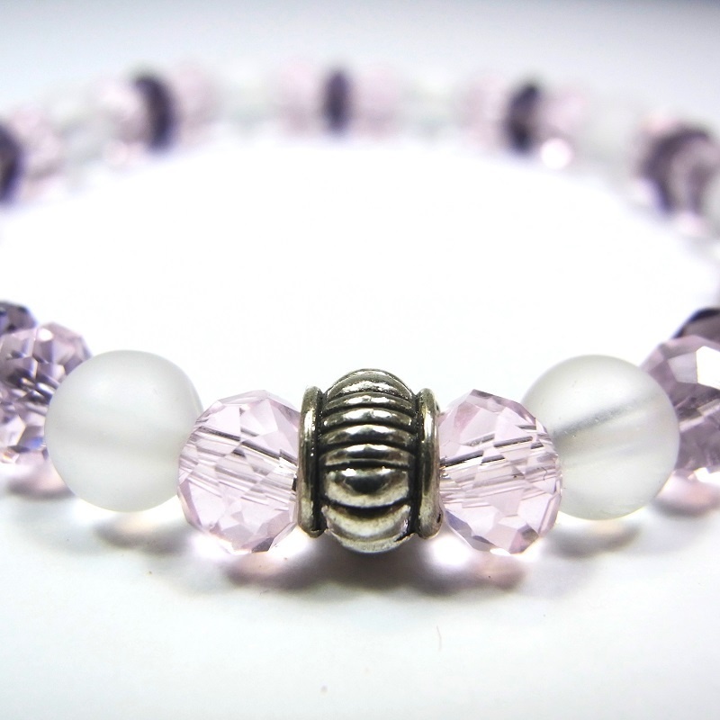 天然石 パワーストーン ブレスレット◆Pixie Ver.R クリスタル◆lalalady-93