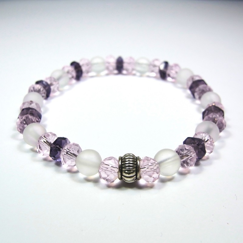 天然石 パワーストーン ブレスレット◆Pixie Ver.R クリスタル◆lalalady-93