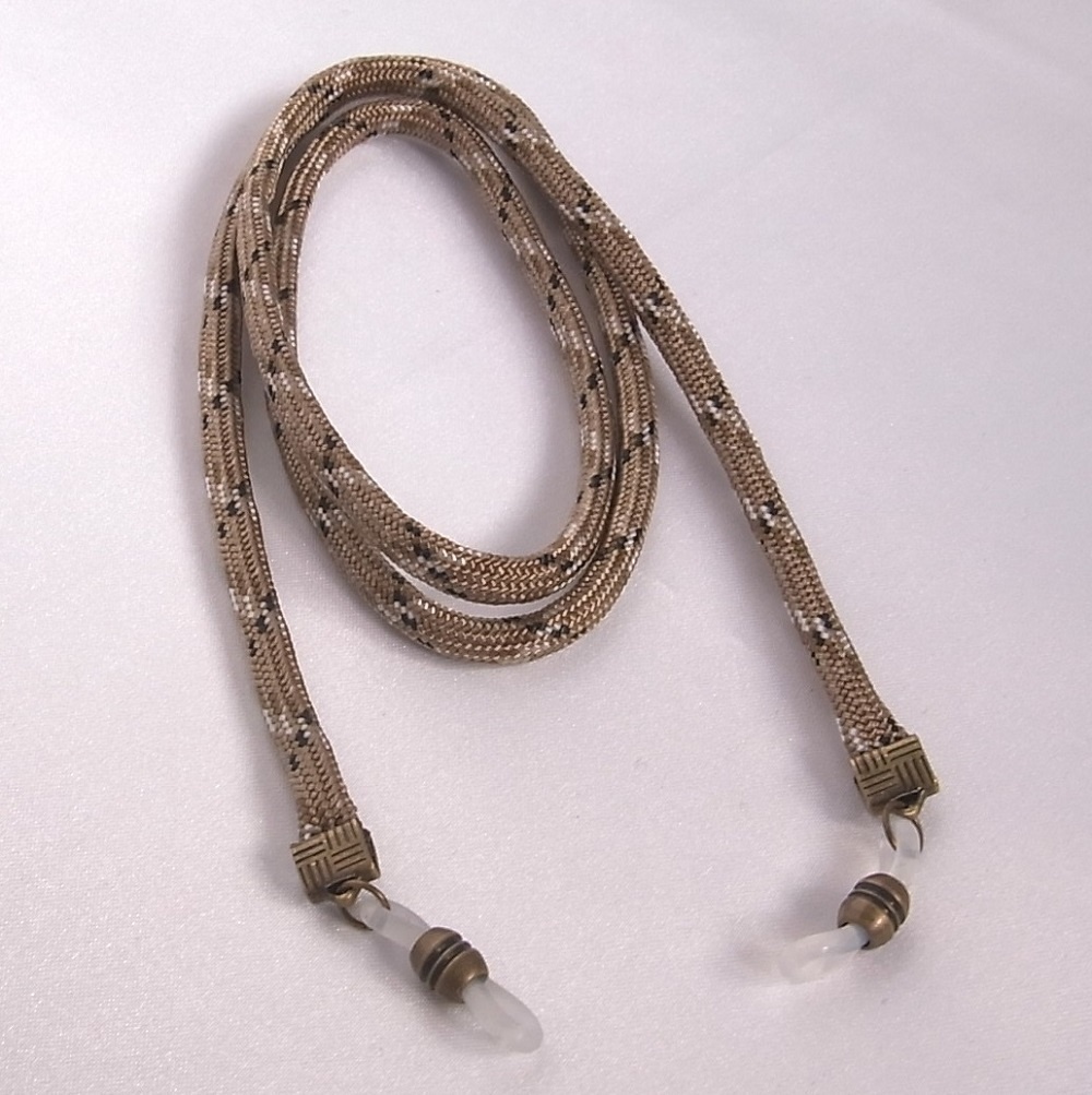 メガネチェーン グラスコード ROTHCO パラコード 3.5mm デザートカモ ANGEL FACTORY lalalady-241