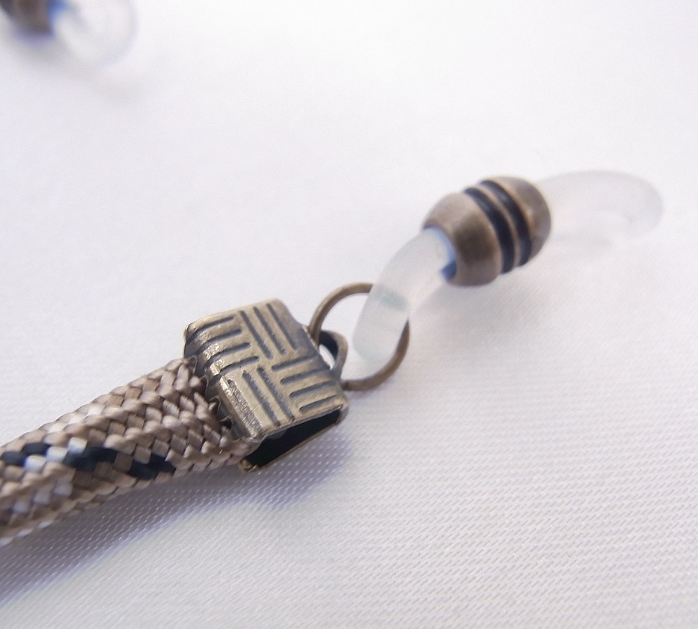 メガネチェーン グラスコード ROTHCO パラコード 3.5mm デザートカモ ANGEL FACTORY lalalady-241