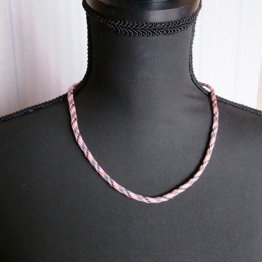 コードネックレス ROTHCO パラコード ピンクカモ ANGEL FACTORY lalalady-246