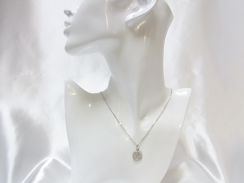 PENNY COIN 幸せのペニーコインチャームネックレス 2カラー ANGEL FACTORY agf-112