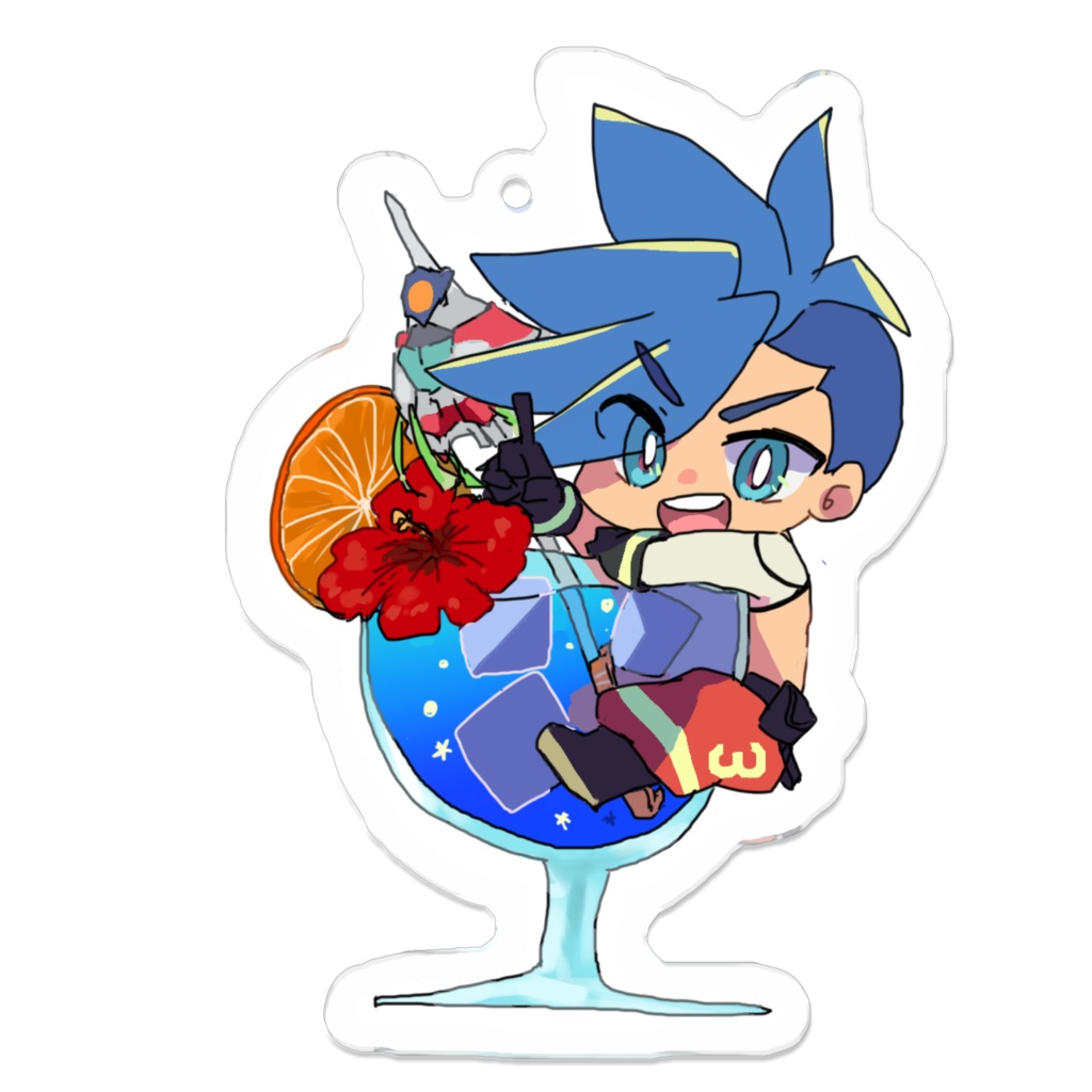 ガロ トロピカルなアクキー