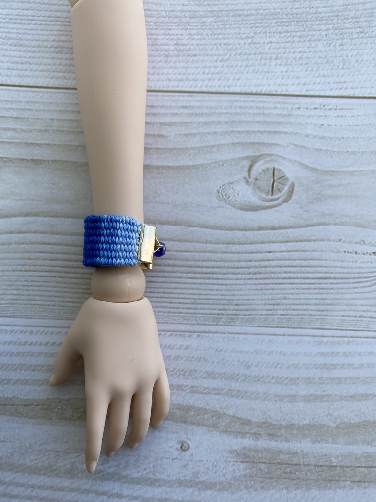 1/3 織物ブレスレット